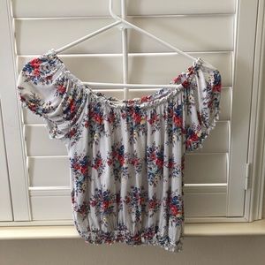 Pins & Needles floral crop top